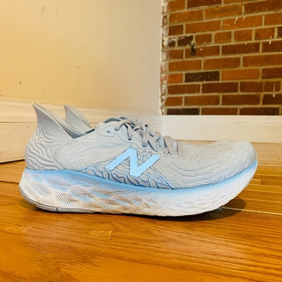New Balance Fresh Foam 1080v11 Athletic Running Shoes Blue Womens Size 11 D - Picture 1 of 16